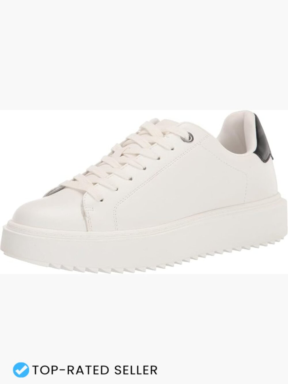 Textured Platform Fashion Sneakers Casual Lace-Up Round Toe Sport Walking Shoes